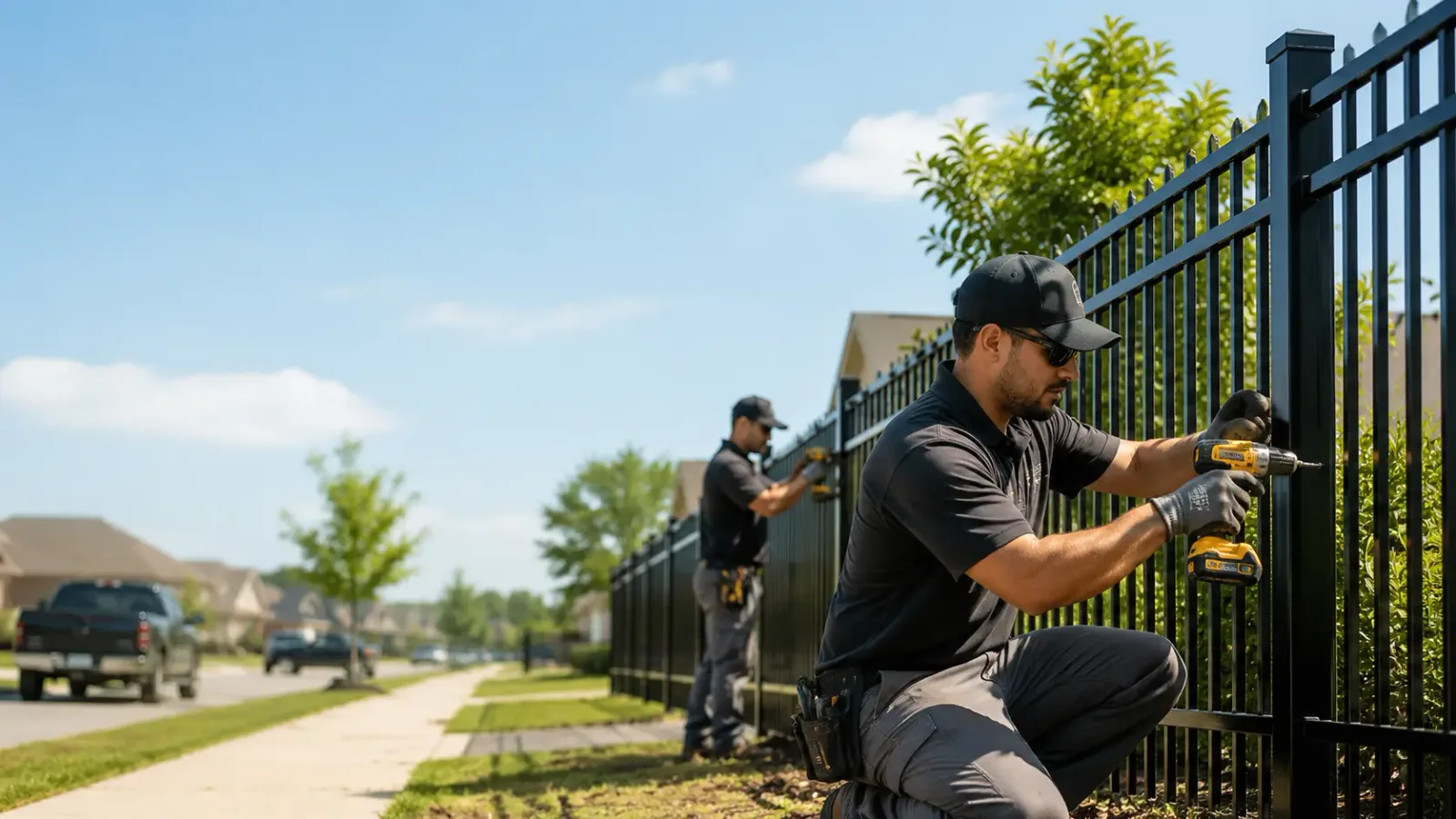 Metal Fence Installation in Boomer, WV
